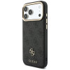 Guess 4G ümbris rahakotiga, MagSafe, Apple iPhone 18 Pro / 17 Pro jaoks, pruun