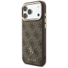 Guess 4G kaitseümbris rahakotiga, MagSafe, Apple iPhone 18 Pro Max / 17 Pro Max jaoks, pruun