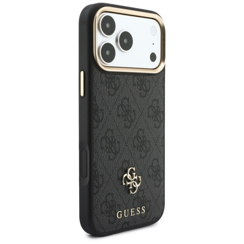 Guess 4G kaitsekott rahakoti ja kaelarihmaga, MagSafe, Apple iPhone 18 Pro / 17 Pro jaoks, pruun