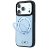 BMW Kevlar Ring Stand 360 MagSafe kaitsekott Apple iPhone 18 Pro / 17 Pro jaoks, sinine