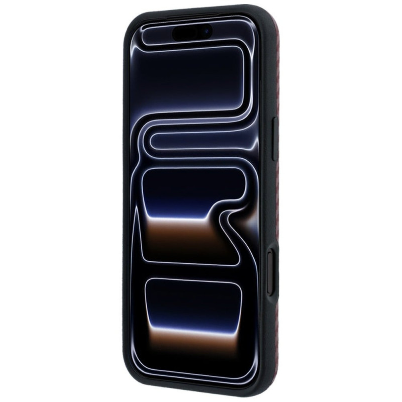 BMW M Carbon Printed Ring MagSafe kaitsekott Apple iPhone 18 Pro Max / 17 Pro Max jaoks, punane