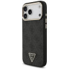 Guess 4G Triangle Logo MagSafe kate Apple iPhone 18 Pro Max / 17 Pro Max jaoks, must-kuldne