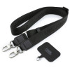 Karl Lagerfeld Saffiano Karl&Choupette Heads Pins Strap Logo ümbris Apple iPhone 18 Pro / 17 Pro jaoks, must