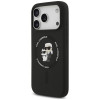 Karl Lagerfeld silikoonkate Karl&Choupette Ring MagSafe Apple iPhone 18 Pro Max / 17 Pro Max jaoks, must