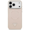 Guess Triangle Logo MagSafe kate Apple iPhone 18 Pro Max / 17 Pro Max, roosa
