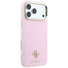 Guess Saffiano Small 4G & Classic Logo MagSafe kott Apple iPhone 18 Pro / 17 Pro jaoks, roosa