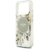 Guess IML Flower & Tonal Circle MagSafe kate Apple iPhone 18 Pro / 17 Pro jaoks, roheline