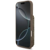 Guess 4G Cardslots & Magnetic Closure Crossbody kott-kate Apple iPhone 18 Pro / 17 Pro jaoks, pruun