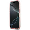 Guess IML Flower & Tonal Circle MagSafe kate Apple iPhone 18 Pro Max / 17 Pro Max, roosa