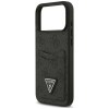 Guess 4G Double Card Triangle kaitsekott Apple iPhone 18 Pro Max / 17 Pro Max, must