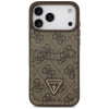Guess 4G Double Card Triangle kaitsekott Apple iPhone 18 Pro Max / 17 Pro Max, pruun