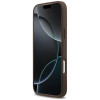 Guess 4G Double Card Triangle kaitsekott Apple iPhone 18 Pro Max / 17 Pro Max, pruun