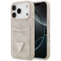 Guess 4G Double Card Triangle kaitsekott Apple iPhone 18 Pro / 17 Pro jaoks, roosa