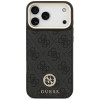 Guess 4G Strass Logo MagSafe kaitsekott Apple iPhone 18 Pro Max / 17 Pro Max, must
