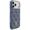 Guess 4G Strass Logo MagSafe kaitsekott Apple iPhone 18 Pro Max / 17 Pro Max jaoks, sinine