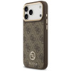 Guess 4G Strass Logo MagSafe kaitsekate Apple iPhone 18 Pro Max / 17 Pro Max jaoks, pruun
