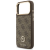 Guess 4G Strass Logo MagSafe kaitsekate Apple iPhone 18 Pro Max / 17 Pro Max jaoks, pruun