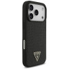Guess Croco Triangle Logo MagSafe kaitsekott Apple iPhone 18 Pro Max / 17 Pro Max jaoks, must