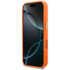 Guess Peony Hot Stamp MagSafe kaitsekott Apple iPhone 18 Pro Max / 17 Pro Max jaoks, oranž