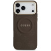Guess Peony Hot Stamp MagSafe kaitsekott Apple iPhone 18 Pro Max / 17 Pro Max jaoks, pruun