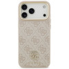 Guess 4G Strass Logo MagSafe kaitsekott Apple iPhone 18 Pro Max / 17 Pro Max jaoks, roosa