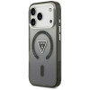 Guess IML Gradient Triangle Logo MagSafe kaitsekate Apple iPhone 18 Pro Max / 17 Pro Max jaoks, must
