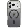 Guess IML Gradient Triangle Logo MagSafe kaitsekate Apple iPhone 18 Pro Max / 17 Pro Max jaoks, must