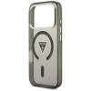 Guess IML Gradient Triangle Logo MagSafe kaitsekate Apple iPhone 18 Pro Max / 17 Pro Max jaoks, must