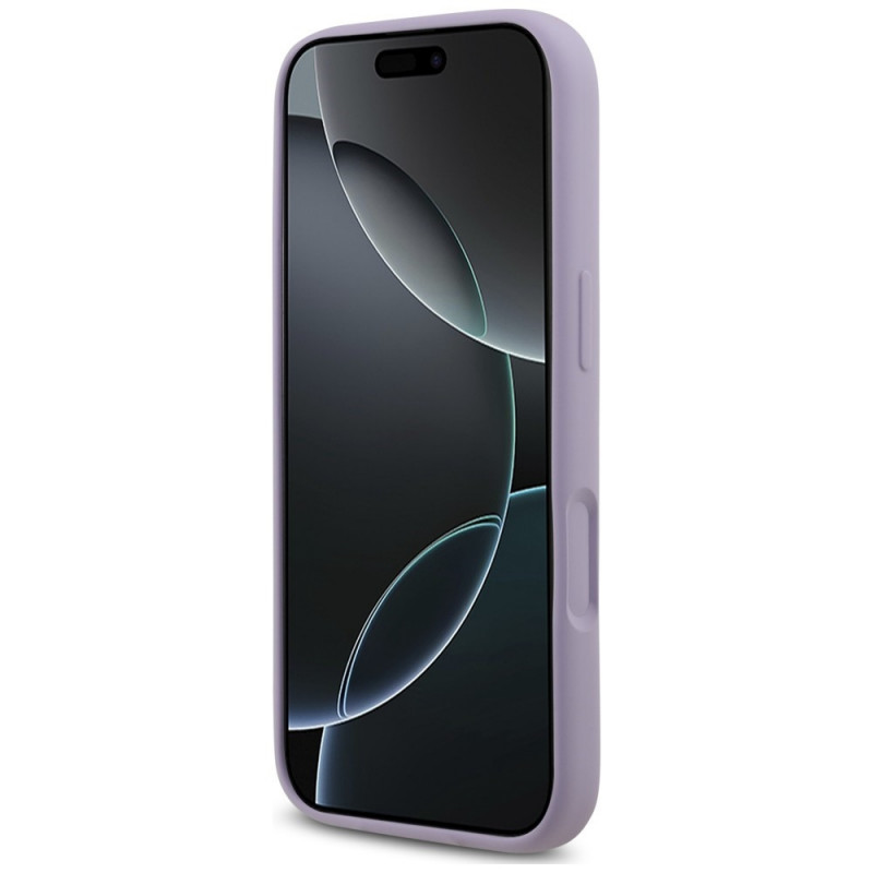 Karl Lagerfeld silikoonkate Karl&Choupette Ring MagSafe Apple iPhone 18 Pro / 17 Pro jaoks, lilla
