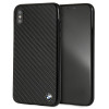 BMW BMHCI65MBC Signature Carbon kõvakate Apple iPhone XS Maxile, must