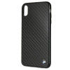 BMW BMHCI65MBC Signature Carbon kõvakate Apple iPhone XS Maxile, must