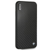 BMW BMHCI65MBC Signature Carbon kõvakate Apple iPhone XS Maxile, must
