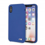 BMW BMHCPXMSILNA Silicone M Collection kõvakate Apple iPhone X / XS jaoks, navy