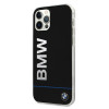 BMW BMHCP12MPCUBBK Signature Printed Logo kõvakate Apple iPhone 12 / 12 Pro jaoks, must