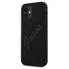 Guess GUHCP12SLSVSBK Script Vintage Hardcase Apple iPhone 12 mini 5.4 inch jaoks, must/must