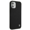 BMW BMHCP12SSILBK Silicone Signature Hardcase Apple iPhone 12 mini jaoks, must