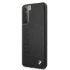 BMW BMHCS21MSLLBK Signature Logo Imprint kõvakate Samsung Galaxy S21+ jaoks, must