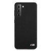 BMW BMHCS21MMSILBK Silicone M Collection kate Samsung Galaxy S21+ mudelile, must