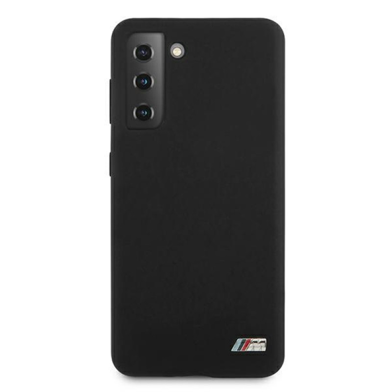 BMW BMHCS21MMSILBK Silicone M Collection kate Samsung Galaxy S21+ mudelile, must