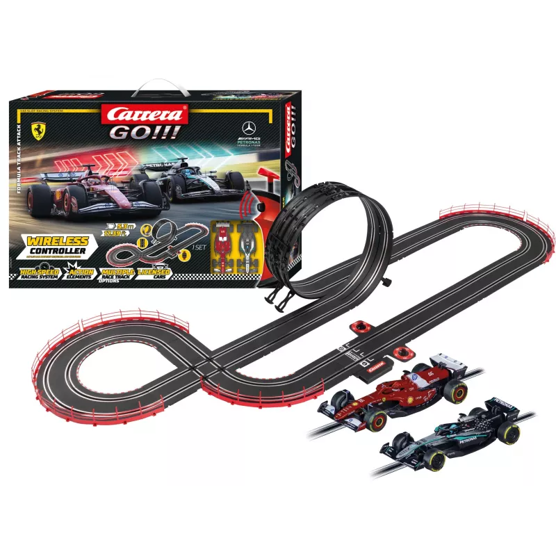 Carrera GO!!! Formula Track Attacki stardikomplekt (20062617)