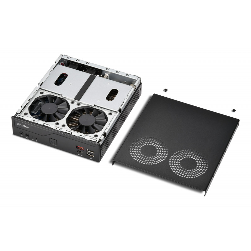 Shuttle DH810 XPC Slim barebone miniarvuti, LGA1851, 8 GB DDR5 RAM