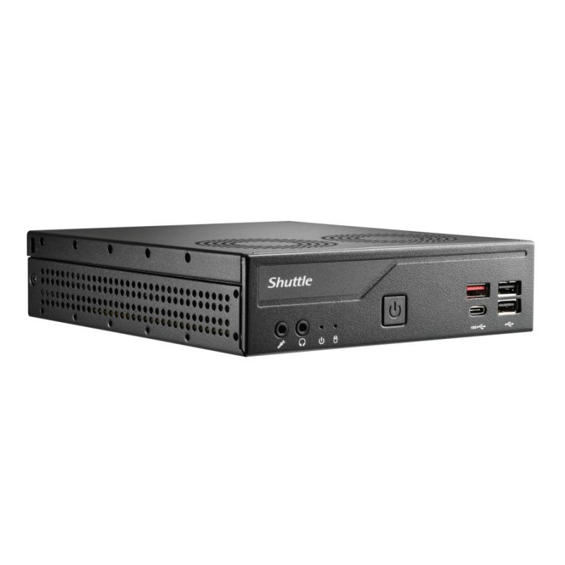 Shuttle DH810 XPC Slim barebone miniarvuti, LGA1851, 8 GB DDR5 RAM