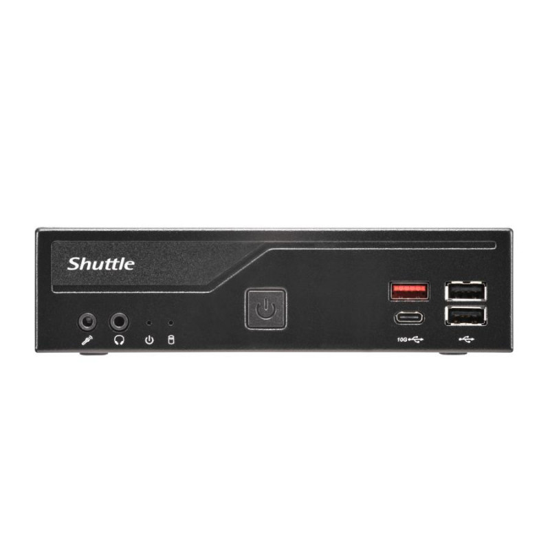 Shuttle DH810 XPC Slim barebone miniarvuti, LGA1851, 8 GB DDR5 RAM