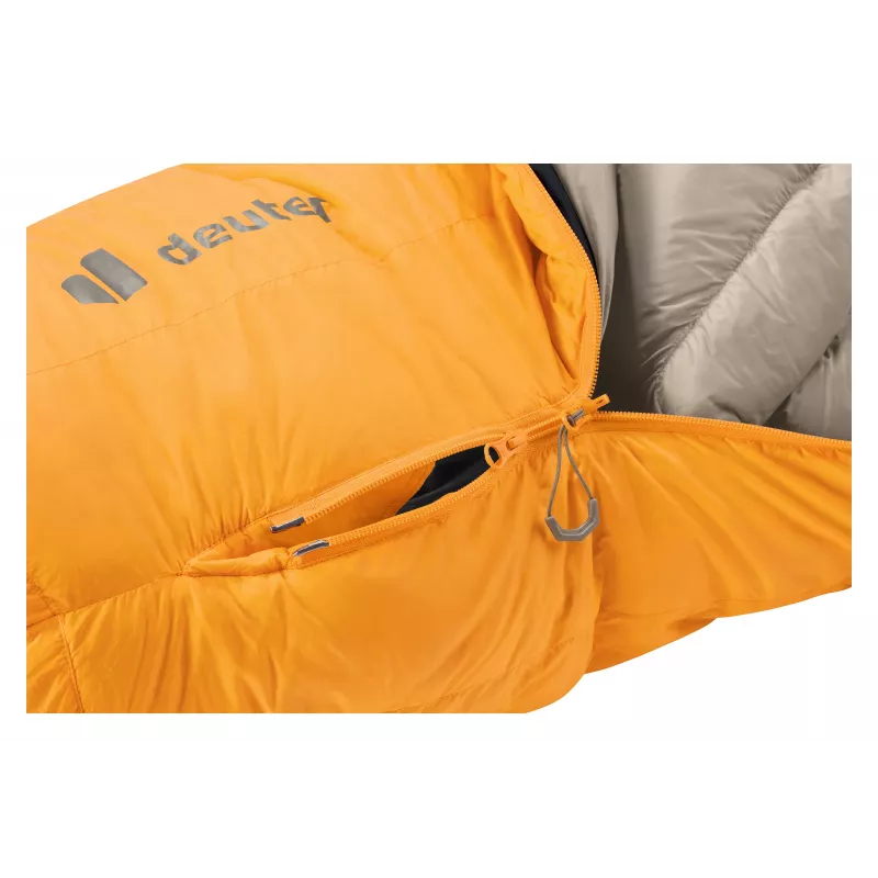 Deuter Astro Pro 400 sule magamiskott, -6 °C / 21 °F, magma/titanium