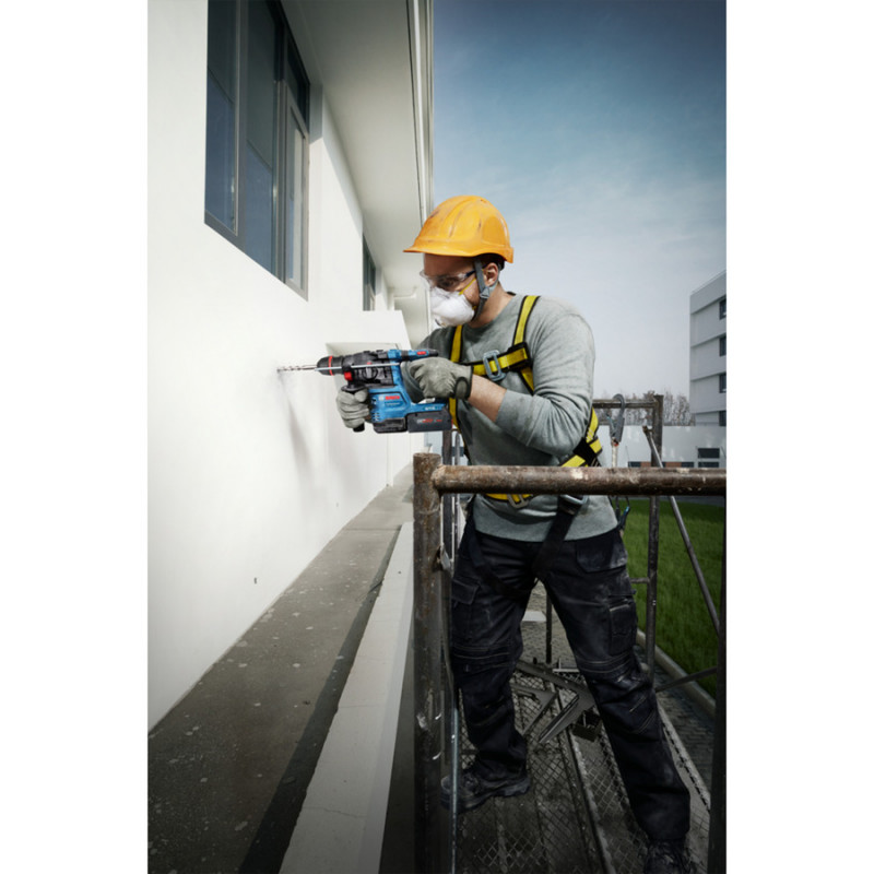 Bosch GBH 18V-22 X Professional puurvasar 0611924101, 18 V, 2 J, 2 x 4.0 Ah akud
