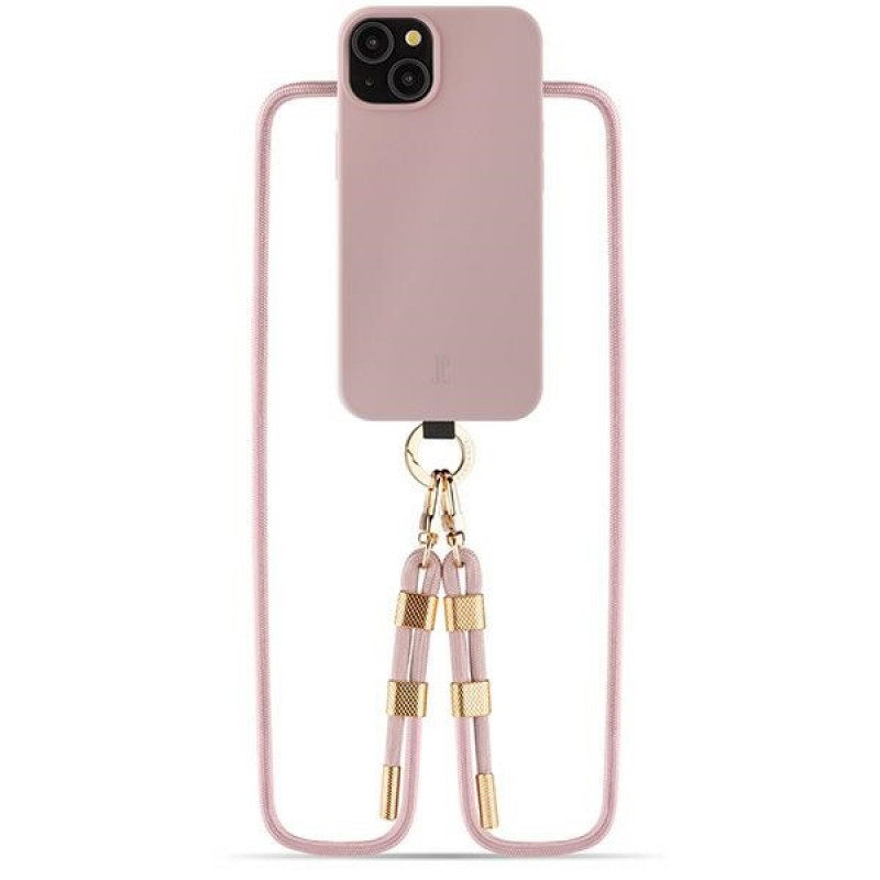 Just Elegance JEC151 ümbris Apple iPhone 15 jaoks MagSafe, PopGrip, roosa