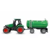 Amewi metalltraktor koos paakhaagisega, 1:64, RTR, roheline