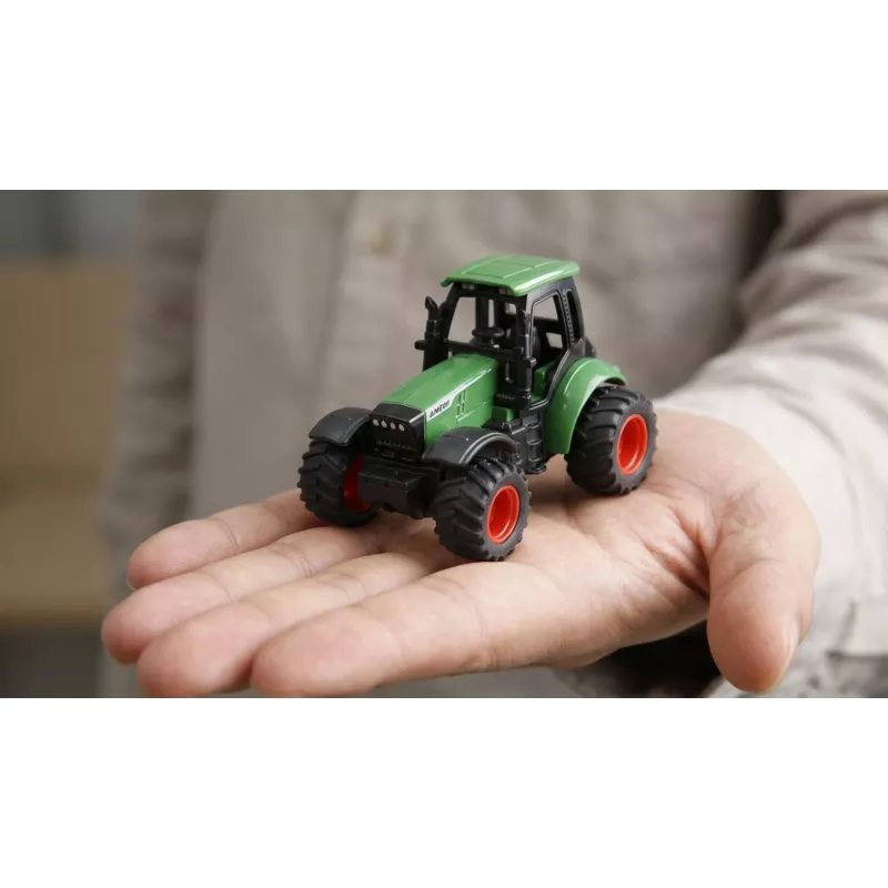 Amewi metalltraktor metsaveokiga, 1:64, RTR, roheline