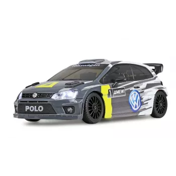 Amewi VW Polo R WRC ralli/drift RC-auto, 4WD, 1:28, RTR, hall