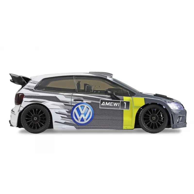 Amewi VW Polo R WRC ralli/drift RC-auto, 4WD, 1:28, RTR, hall